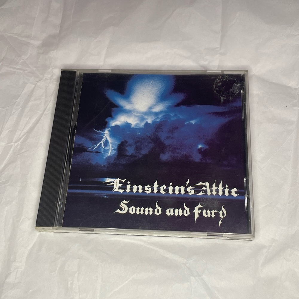 Einstein's Attic - Sound and Fury - Rare 1993 Cd FLORIDA INDIE ROCK METAL - Picture 3 of 3